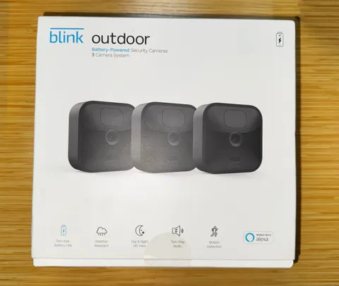 NEW Blink Outdoor Battery-Powered Wireless Security Camera 3rd Gen 3-Pack SEALED