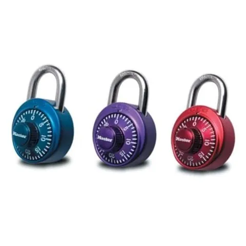 Master Lock 1530DCM Locker Lock Combination Padlock, 1 1 Pack, Colors may vary