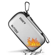 6500°F Hard Fire-Resistant Power Bank Case,Waterproof Electronic Organizer Tr...