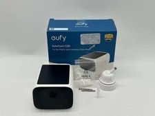 Eufy C20 Solar SoloCam 2K Wireless Outdoor Security Camera, Local Storage -White