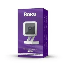 Roku CS1000R Smart Home Indoor Camera SE - Wired Security Camera with Motion