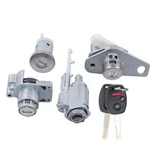Ignition Switch w/Door Barrel Lock & Tailgate Trunk Lock Set