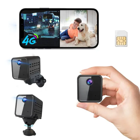 javiscam 4K Cellular Security Camera, No WiFi Camera SIM Card Included, Not S...