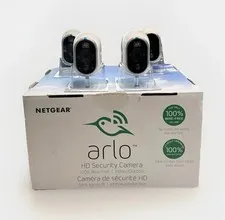 Netgear Arlo 4 Camera HD Security System Wire-Free VMS3430 Open Box UNUSED