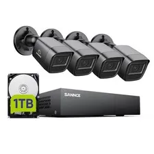 8CH 1080P System DVR and 4x2.0MP Indoor Outdoor IP66 Weatherproof Bullet CCTV...