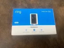Ring Indoor Cam Plus Retinal Vision 2K Low Light Sight W/ Motion Detection NEW