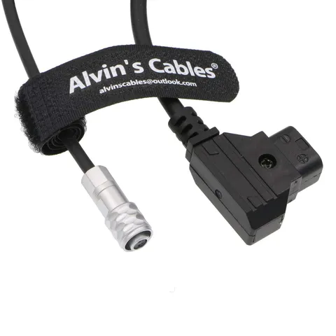 BMPCC 4K to Safe DTap Power Cable For Blackmagic Weipu 2 Pin Female PTap