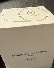 Google Nest Cam Outdoor Wired 1080p Wi-Fi IP Weatherproof Security Camera