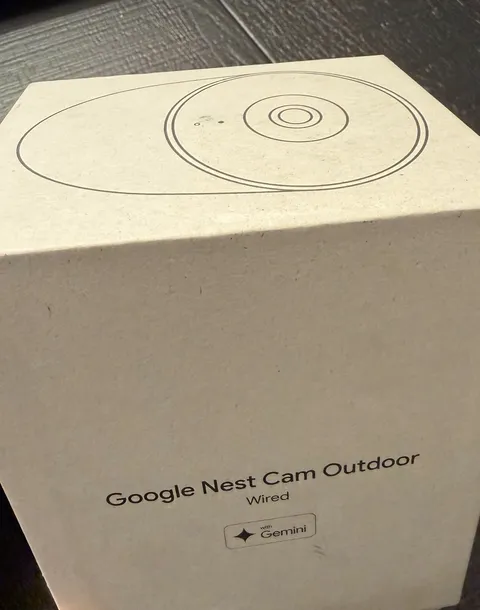 Google Nest Cam Outdoor Wired 1080p Wi-Fi IP Weatherproof Security Camera