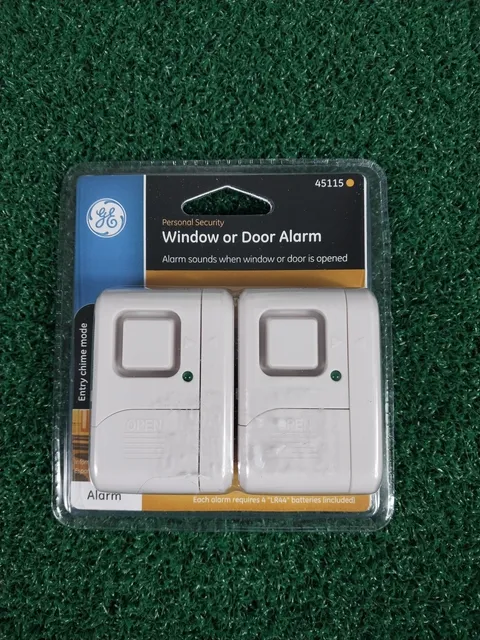 GE 45115 Personal Security Wireless Window or Door Alarm - Entry Chime Mode NIB