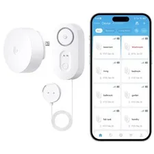 GoveeLife Upgraded Smart Water Leak Detector 1s with 4.92 ft Cable, 1 Pack | ...