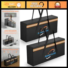 2-Pack Fireproof Battery Storage Bag for Ebikes & Scooters, Waterproof, Explosio