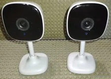 Set Of 2 Merkury Smart Indoor Security Camera 1080P with Voice Control MI-CW251 