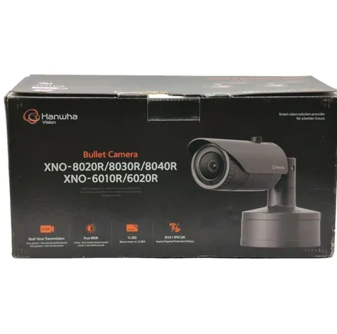 Hanwha Wisenet XNO-8020R 5MP IR Night Vision Outdoor Bullet IP Security Camera
