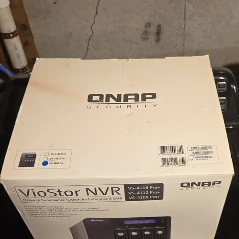 QNAP VS-4116 Pro+ 16-Channel NVR 1TB 16MP VGA Local Display Black