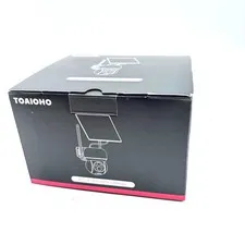 TOAIOHO Solar Powered 4G LTE Weatherproof Security Camera - Black 
