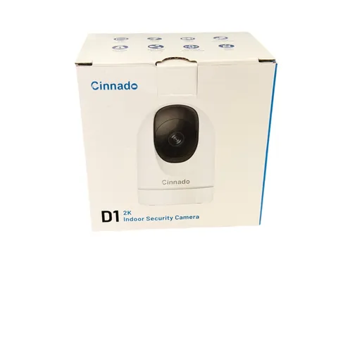 Cinnado D1 2K Indoor Security Camera 360° Pan Tilt WiFi Night Vision NEW