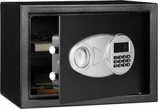 0.5 Cubic Ft Steel Security Safe and Lock Box with Electronic Keypad Secure Cash