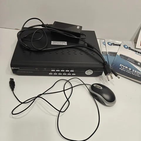 Swann DVR-8 2600 8-Channel H.264 Security DVR Powers On Untested