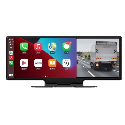 Car Dash Cam Camera 10.26in DVR Video Recorder Wifi 4K Carplay Android G-Sensor