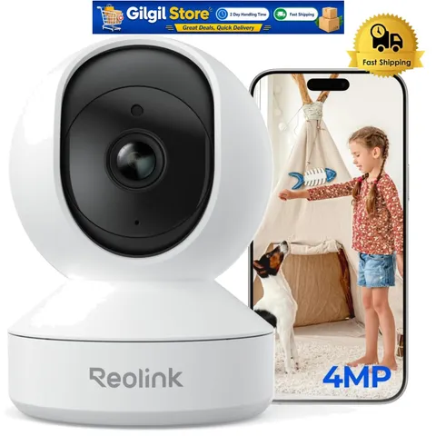 Plug-In WiFi 6 Security Camera: 360-Degree Coverage with Cry Detection Alerts