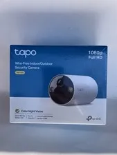 Tp-link 𝗧𝗮𝗽𝗼 Wireless Outdoor Security Camera, 1080p, Color Night Vision New