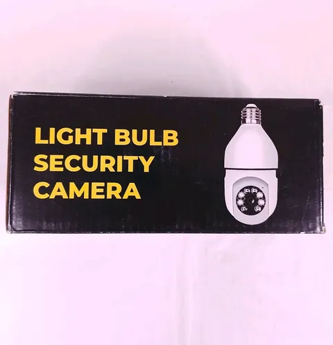 WiFi Light Bulb Security Camera 360° Smart Home Surveillance Cam - Open Box