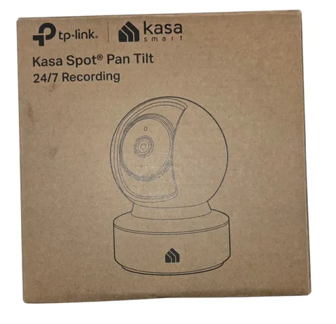 Tp-Link Kasa Smart Spot Pan Tilt KC410S Indoor/Outdoor Surveillance 24/7 Camera