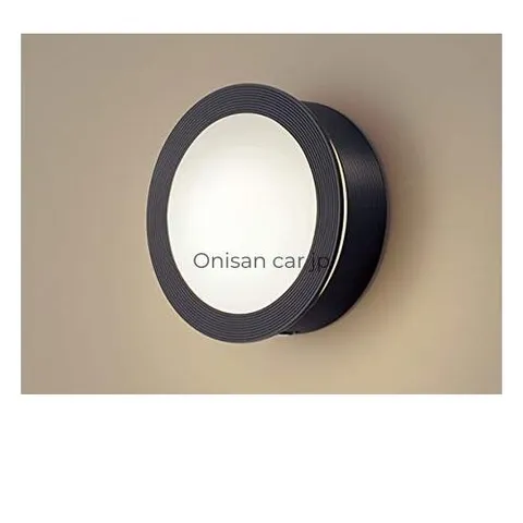 NEW Panasonic LED Porch Light Round with Brightness Sensor and Motion Sensor