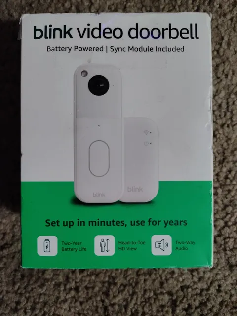 Blink Video Doorbell Camera