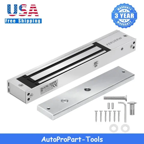 600LBs/280KG Electromagnetic Door Lock Holding Force for Access Control 12V