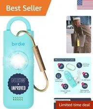 She’s Birdie 3.0 Personal Safety Alarm for Women – 130dB with Strobe Light