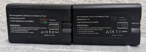 2 Pack Ring V4 Battery For Ring Camera Doorbell Solar Floodligh 2/3/4/3 plus US