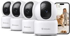 2K Indoor Cameras for Home Security-Baby/Pet/Dog/Cat Monitor with Phone APP, Wi-