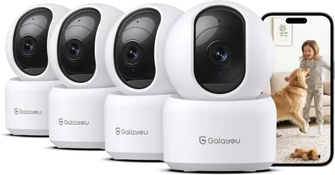2K Indoor Cameras for Home Security-Baby/Pet/Dog/Cat Monitor with Phone APP, Wi-