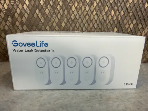 GoveeLife H5059 WiFi Water Leak Detector 1s 5 Pack 105dB Alarm