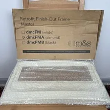 DMCFMA ALMOND Retrofit Mounting Frame for M&S Intercom DMC3-4 and DMC1 NEW 