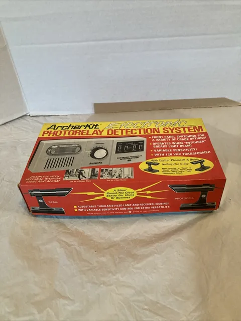 NOS TANDY RADIO SHACK Archerkit Electronic Photorelay Detection System 28-4018