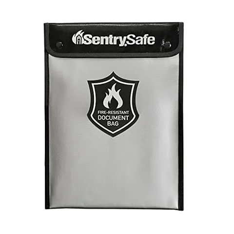 Fire and Water Resistant Portable Bag with Box Fire Resistant Document Bag