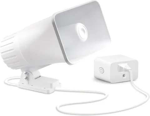 Nippon America 110V Outdoor Alarm Security Siren (TC-S7545-110), 80W Wired Horn,