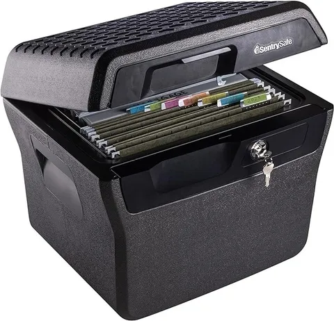 SentrySafe Fireproof Waterproof Lock Box 0.66 Cubic Feet