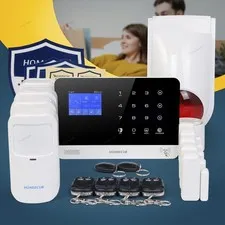 HOMSECUR Pet Friendly Alarm System For Home Security Wireless Sensor APP Control