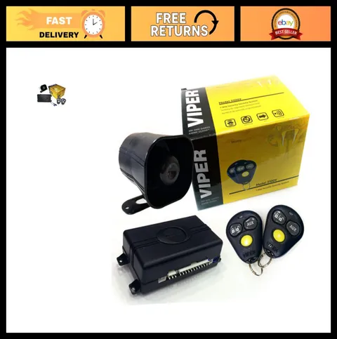 1-Way Car Security System, Viper 3100V Compatible, Remote Keyless Entry, Anti-Th