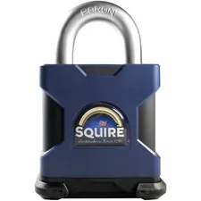 Squire SS65SBX SS65S Stronghold Solid Steel Lock 65mm CEN5 Boxed