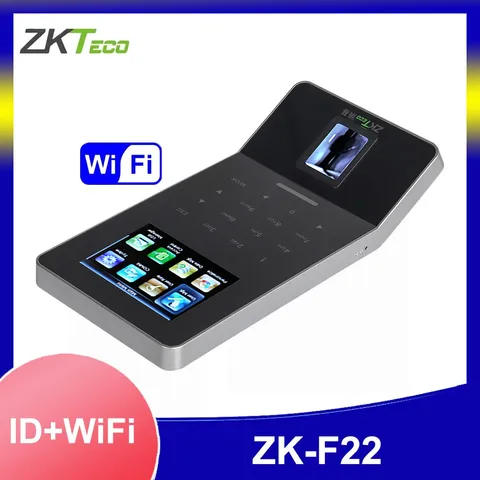 ZKteco F22 Wifi+ID Card Fingerprint Access Control Time Attendance System New