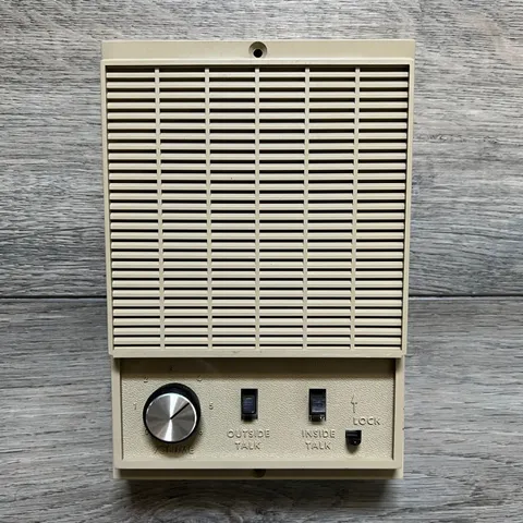Rittenhouse Emerson Electric M6005 Indoor Audio Intercom Wall Station NOS