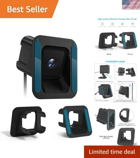 Durable Silicone Wyze Window Mount – Secure, Reflection-Free Installation
