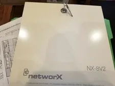 Interlogix GE Security NetworX NX-8 v2 Alarm Control Panel Board & Enclosure