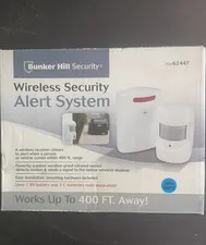 Bunker Hill Security Wireless Driveway Alert System New Range 400 Ft. Infrared