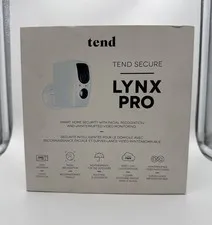 Tend Secure Lynx Pro Security Camera With Facial Recognition Brand New